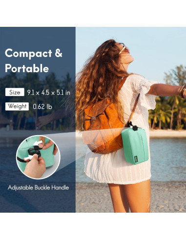 Bolsa de Snack Congelable Haimont Verde Menta 3L Reutilizable