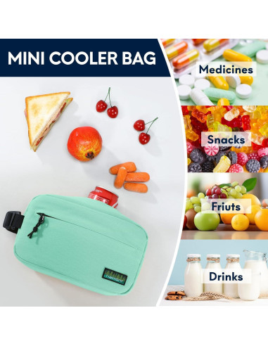 Bolsa de Snack Congelable Haimont Verde Menta 3L Reutilizable