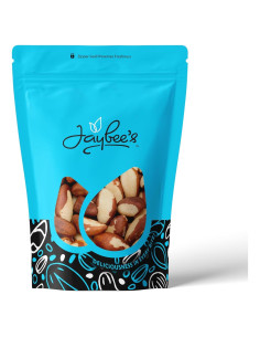 Nueces de Brasil Crudas 450g Jaybee's | Snack Saludable Sin Sal