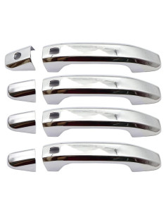 Cubierta de Manija de Puerta Cromada XQSMWF para Chevy/GMC