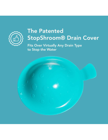 Tapón de Desagüe Universal StopShroom STBLU232 Aqua