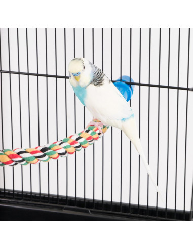 Percha de Cuerda Flexible Multicolor PENN-PLAX 53 cm para Aves