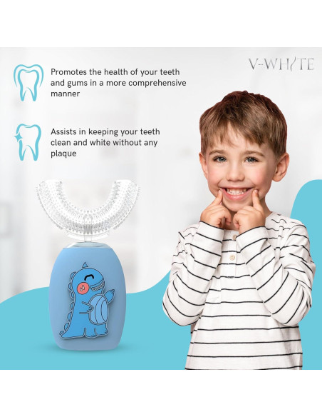 Cepillo de Dientes Eléctrico V-WHITE para Niños 360 Cepillo de Dientes Eléctrico V-WHITE para Niños 360