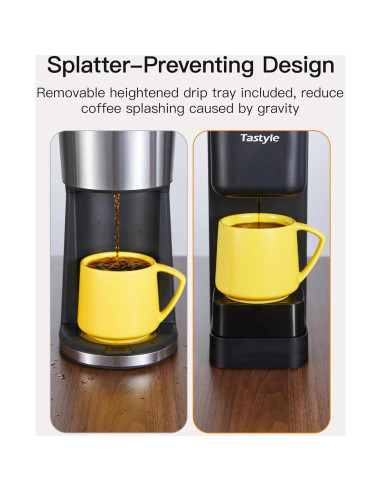 Cafetera Tastyle 2.0 Compacta 1,18L 6 Tamaños Café