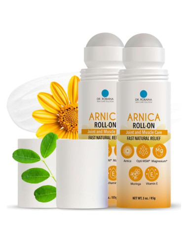 Roll-On Arnica Montana Dr. Robaina 85 g - Vitamina K, Secado Rápido
