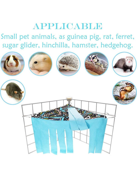 Escondite de Esquina para Cobayas y Animales Pequeños - LEFTSTARER Escondite de Esquina para Cobayas y Animales Pequeños - LEFTSTARER