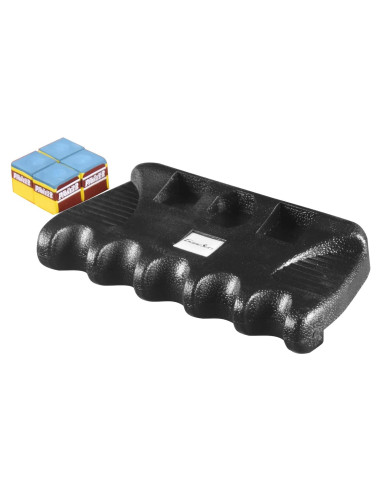 Soporte para Tacos de Billar GAMESUN con 4 Tizas - Portátil