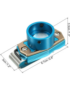 Porta Tiza Magnético PATIKIL para Billar con Clip Cinturón 2