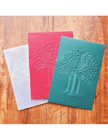 Carpeta de Embossing 3D Arbuya Árbol Navidad 12.7x17.8cm