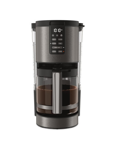 Cafetera Programable Ninja DCM201BK 14 Tazas Acero Inoxidable
