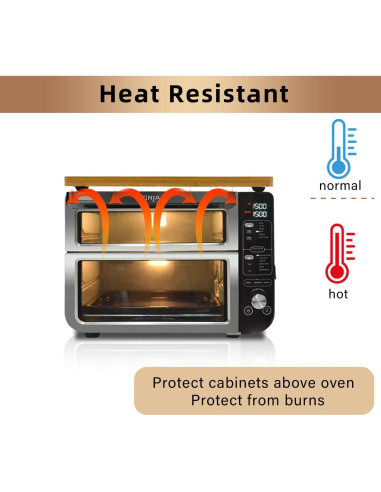 Tabla de Cortar de Bambú DEMEDO para Horno Ninja DCT401 DCT402