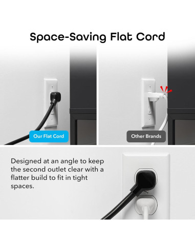 Regleta Inteligente Geeni GN-SW009-101, 6 Salidas y 2 USB