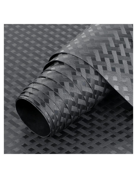 Forro de Estante HooTown 30x200 cm EVA Impermeable Negro Forro de Estante HooTown 30x200 cm EVA Impermeable Negro