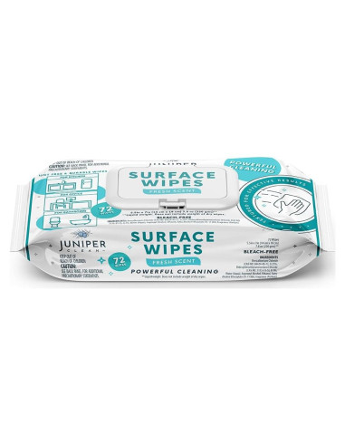 Toallitas de Limpieza Multiusos Juniper CLEAN 72 Unidades