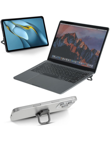 Soporte Mini Autoadhesivo para Laptop AHQiZFX - Negro