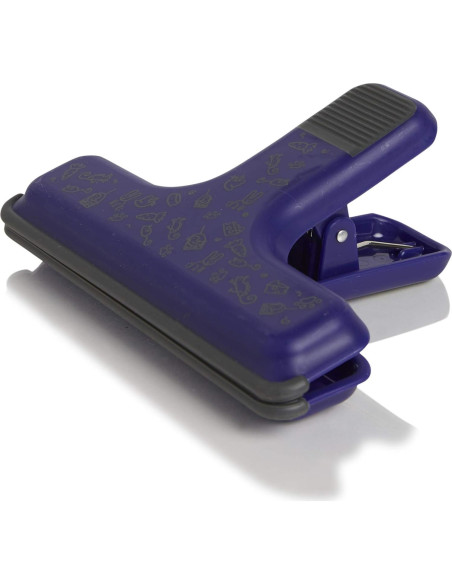 Clip sellador multiuso Lixit para bolsas grandes - Púrpura Clip sellador multiuso Lixit para bolsas grandes - Púrpura