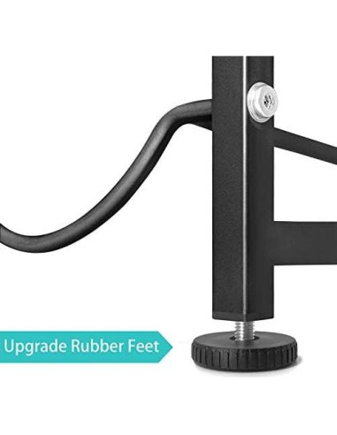 Soporte para Botellas de Agua Ationgle 19L 10 Jarras Negro