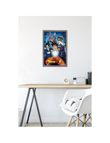 Póster Enmarcado Dragon Ball Super Trends International 57x37 cm