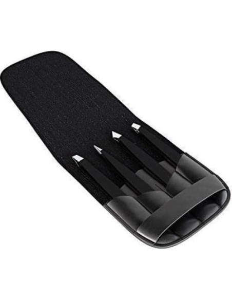 Juego de Pinzas de Precisión TWEEZER GURU - 4 Piezas de Acero Inoxidable Juego de Pinzas de Precisión TWEEZER GURU - 4 Piezas de Acero Inoxidable