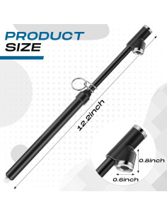 Medidor de Presión de Neumáticos Tallew Doble Cabeza 10 Piezas 10-150 PSI 2