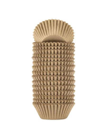 Forros Naturales para Muffin xlloest 400 unidades 8 cm Forros Naturales para Muffin xlloest 400 unidades 8 cm