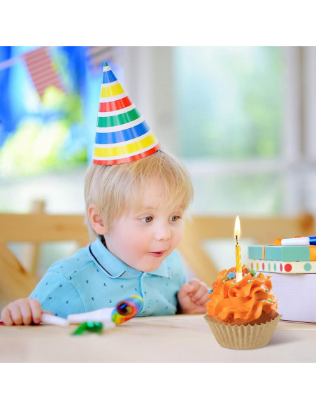 Forros Naturales para Muffin xlloest 400 unidades 8 cm Forros Naturales para Muffin xlloest 400 unidades 8 cm