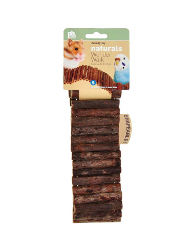 Escalera para pájaros Prevue Pet Wonder Walk Pequeña 38x6cm