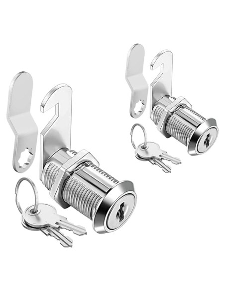Cerraduras de Cámara Sartatue 30mm con Llave Igualada - 2 Pcs Cerraduras de Cámara Sartatue 30mm con Llave Igualada - 2 Pcs