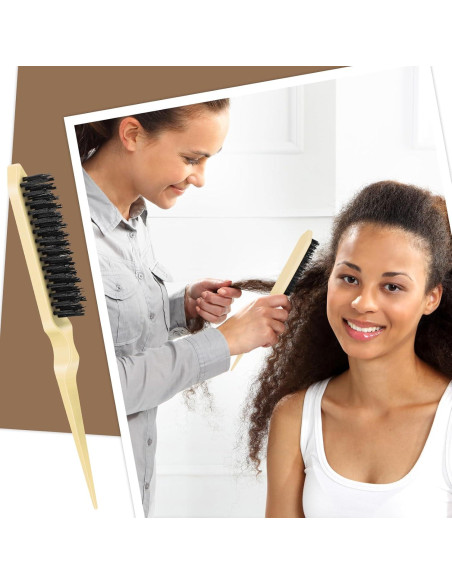Set de Cepillos y Peines para Cabello Geiserailie 3 Pcs Beige Set de Cepillos y Peines para Cabello Geiserailie 3 Pcs Beige
