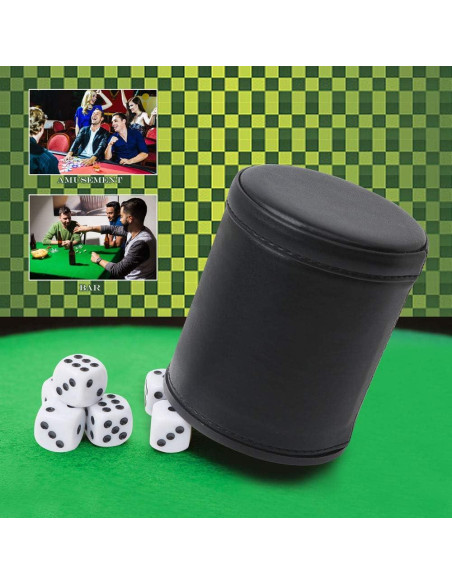Copa de Dados Profesional Tuzama con 6 Dados Silenciosos Copa de Dados Profesional Tuzama con 6 Dados Silenciosos