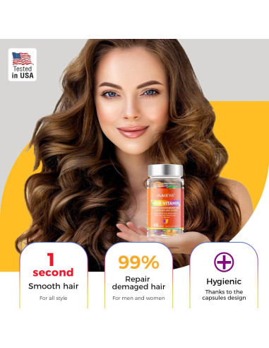 Suero Tratamiento Capilar OUKEYA con Vitaminas y Aceites 81g