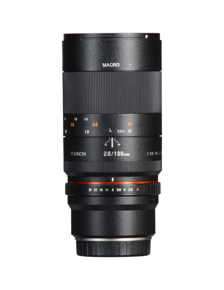 Lente Macro Rokinon 100mm f/2.8 para Pentax K + Accesorios Lente Macro Rokinon 100mm f/2.8 para Pentax K + Accesorios