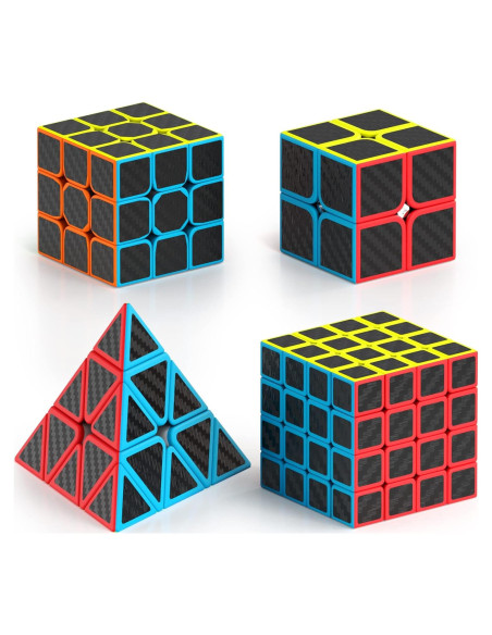 Conjunto de Cubos de Velocidad Vdealen 2x2 3x3 4x4 Pyraminx Conjunto de Cubos de Velocidad Vdealen 2x2 3x3 4x4 Pyraminx