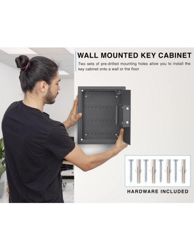 Gabinete de Llaves Durabox K40EL con Cerradura Electrónica 40 Llaves
