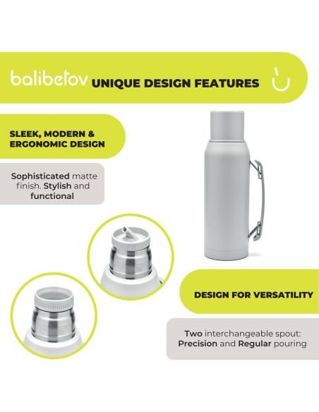 Conjunto Yerba Mate BALIBETOV - Calabash 266ml, Termo 1000ml Conjunto Yerba Mate BALIBETOV - Calabash 266ml, Termo 1000ml