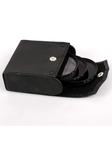 Kit de Filtros PRO 58mm + Capucha Tulipán Ledix para Cámaras