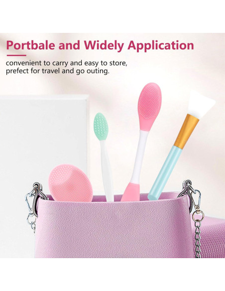 Kit de Cuidado Facial 4 Piezas Yokilly - Exfoliador Silicona Kit de Cuidado Facial 4 Piezas Yokilly - Exfoliador Silicona