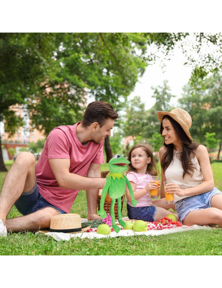 Títere de Rana Kermit NICERINC 60 cm Juguete de Peluche Títere de Rana Kermit NICERINC 60 cm Juguete de Peluche