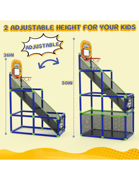 Aro de Baloncesto Mini EagleStone Ajustable 91-127 cm para Niños Aro de Baloncesto Mini EagleStone Ajustable 91-127 cm para Niños