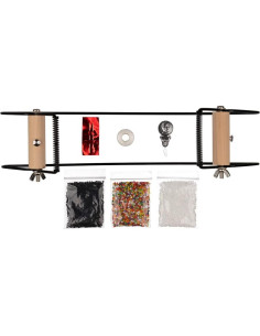 Kit de Telar de Cuentas Craft County | Incluye Hilo, Agujas y Cuentas 2