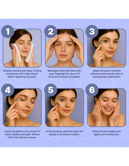 Parches Antiarrugas Bayside con Retinol y Niacinamida - 60 Unidades Parches Antiarrugas Bayside con Retinol y Niacinamida - 60 Unidades