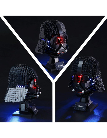 Kit de luces LED para casco Darth Vader Lego 75304 Kit de luces LED para casco Darth Vader Lego 75304
