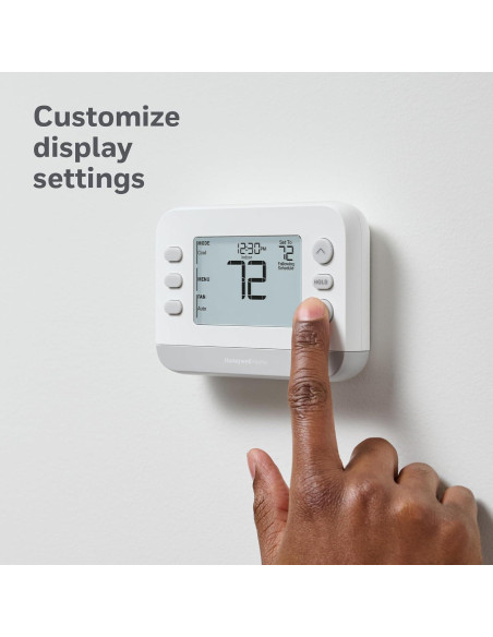 Termostato Programable Honeywell Home RTH22B Blanco 7 Días Termostato Programable Honeywell Home RTH22B Blanco 7 Días