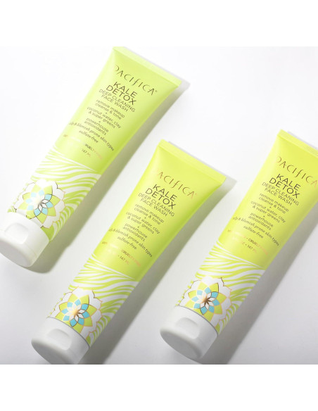 Dúo de Cuidado Facial Pacifica: Limpiador y Loción Kale Detox Dúo de Cuidado Facial Pacifica: Limpiador y Loción Kale Detox