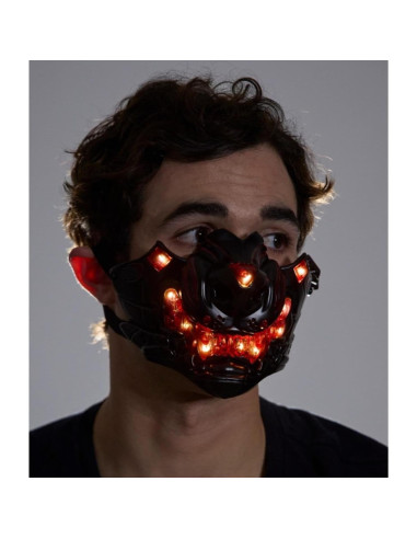 Máscara Steampunk Metálica Mediana para Disfraz Halloween