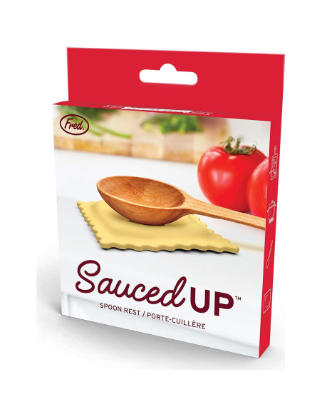 Soporte para Cucharas de Ravioli Genuine Fred SAUCED UP 10x10cm Soporte para Cucharas de Ravioli Genuine Fred SAUCED UP 10x10cm