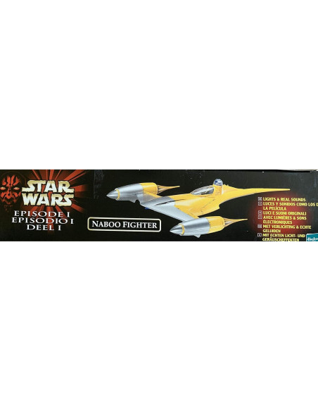 Caza Estelar Naboo Hasbro - Electrónico con Sonidos y Luces Caza Estelar Naboo Hasbro - Electrónico con Sonidos y Luces