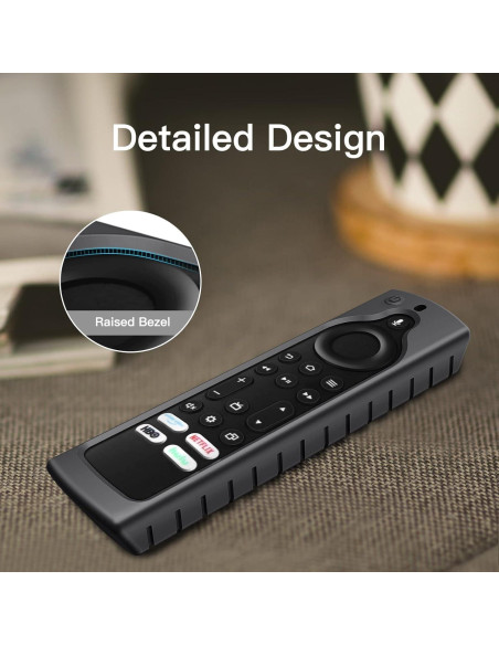 Funda de Silicona Fintie para Control Remoto Fire TV 4K Max Funda de Silicona Fintie para Control Remoto Fire TV 4K Max