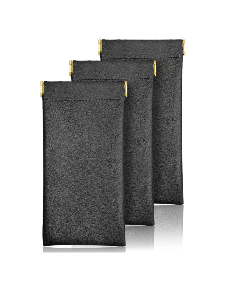Estuche para Gafas 3 Pack CHALACHING Negro Antirayaduras Estuche para Gafas 3 Pack CHALACHING Negro Antirayaduras