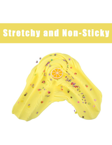 Kit de Slime Aromatizado Niuruilsi - 7 Paquetes Mantequilla